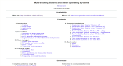 Desktop Screenshot of multiboot.solaris-x86.org